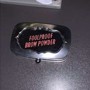 Benefits brow makeup.